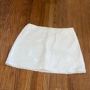 Abercrombie & Fitch Sequin Mini Skort